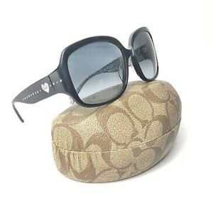 Coach sunglasses, black Scarlett with hard case